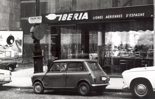 Iberia tena dos oficinas en Bruselas, ubicadas en el nmero 4 y en el nmero 35 de la Rue Cardinal Mercier. Foto: Iberia