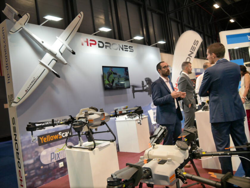 HP Drones en Expodrnica dentro del World ATM Congress 2022 