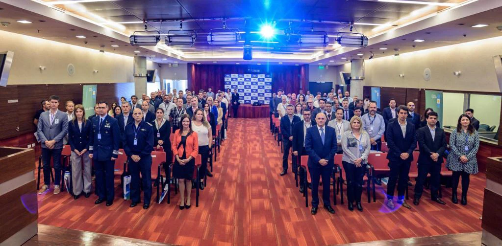 Presentacin de la Digitalizacin Integral del Sistema de Comunicaciones Aeronuticas en la Repblica Argentina realizado en el Aeropuerto Internacional de Ezeiza por la EANA. Foto EANA