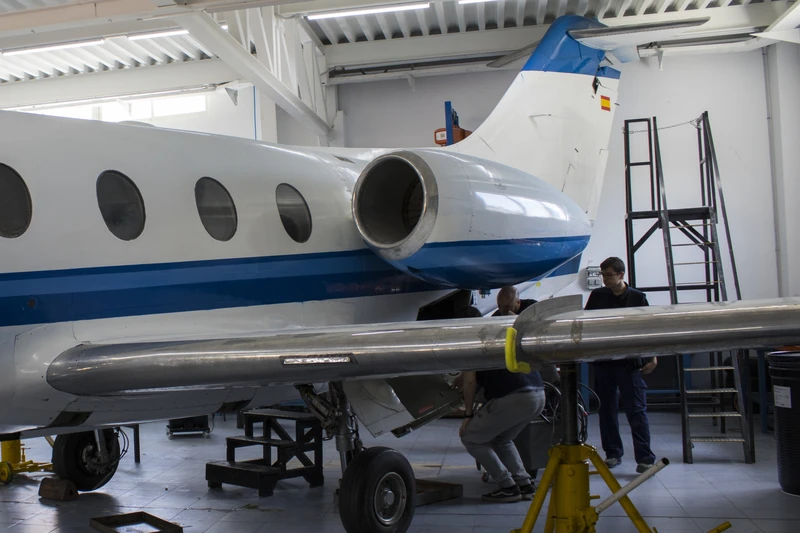 Estudiantes de Aviation Group en las aulas prcticas de formacin. Foto: Aviation Group