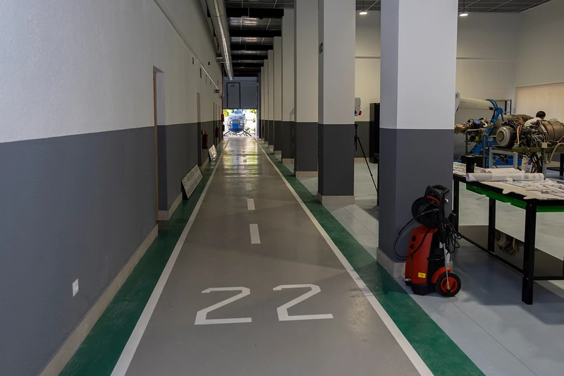 Instalaciones del nuevo complejo orientado a la formaci�n aeron�utica de Aviation Group. Foto: Aviation Group