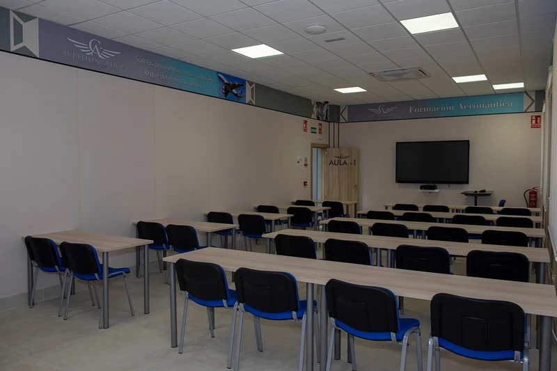 Instalaciones del nuevo complejo orientado a la formaci�n aeron�utica de Aviation Group. Foto: Aviation Group