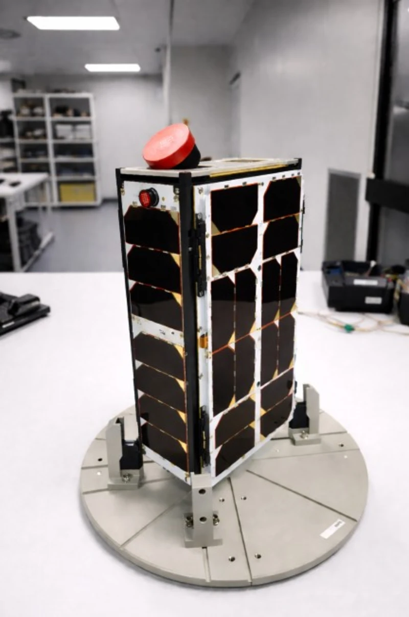 Sat�lite ARQSAT-1 de la futura constelaci�n MAGEC de CanarySat. Foto: CarnarySat