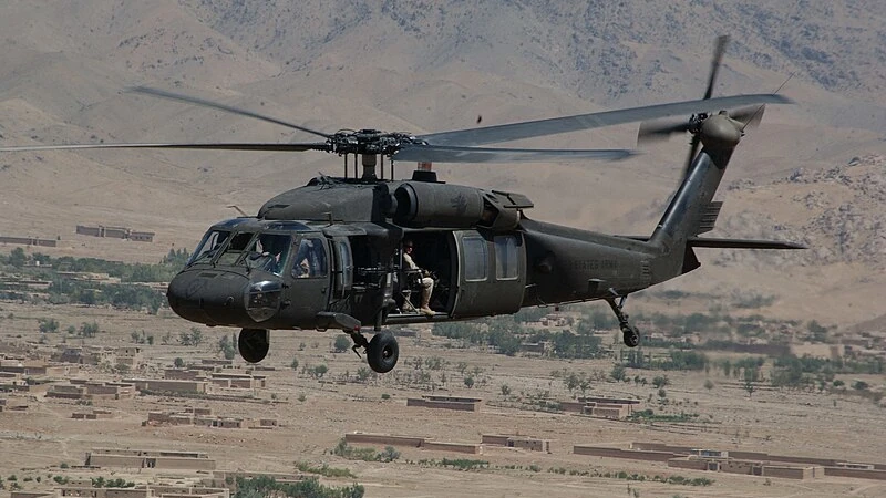 Helicptero Sikorsky H-60 Black Hawk como el siniestrado. Foto: Ejrcito de los Estados Unidos de Amrica