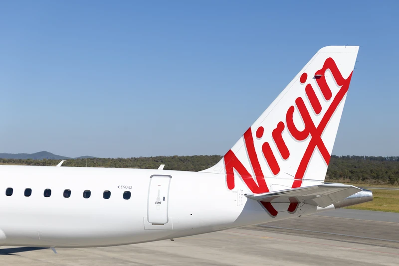 Embraer E190-E2 de Virgin Australia. 