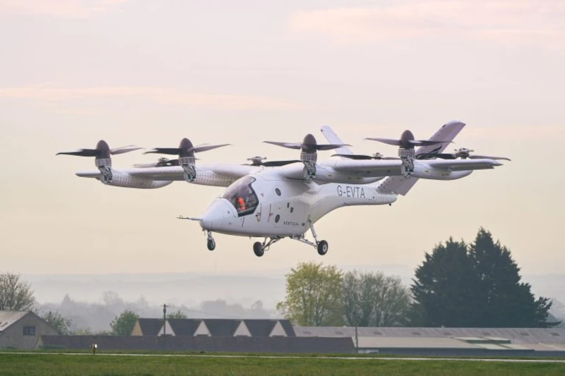 Prototipo de eVTOL de Vertical Aerospace.