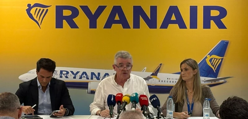 Michael OLeary, CEO de Ryanair. Foto: Ryanir