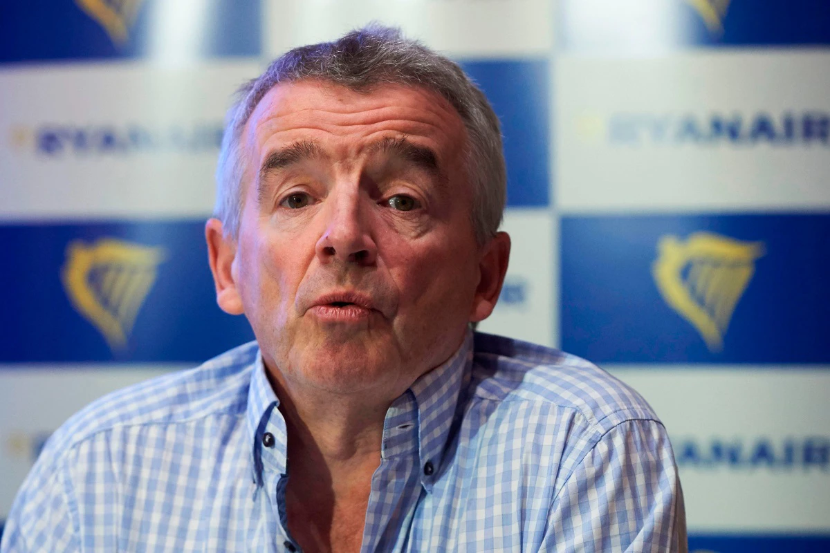 Michael OLeary, de Ryanair, cree que un solo piloto puede volar con seguridad en rutas cortas.