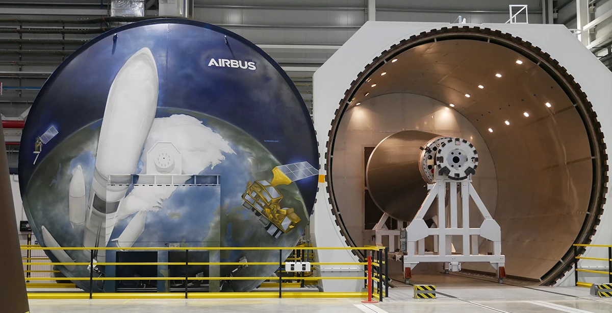 Nuevas instalaciones espaciales de Airbus en Getafe. Foto: Diego Gmez.