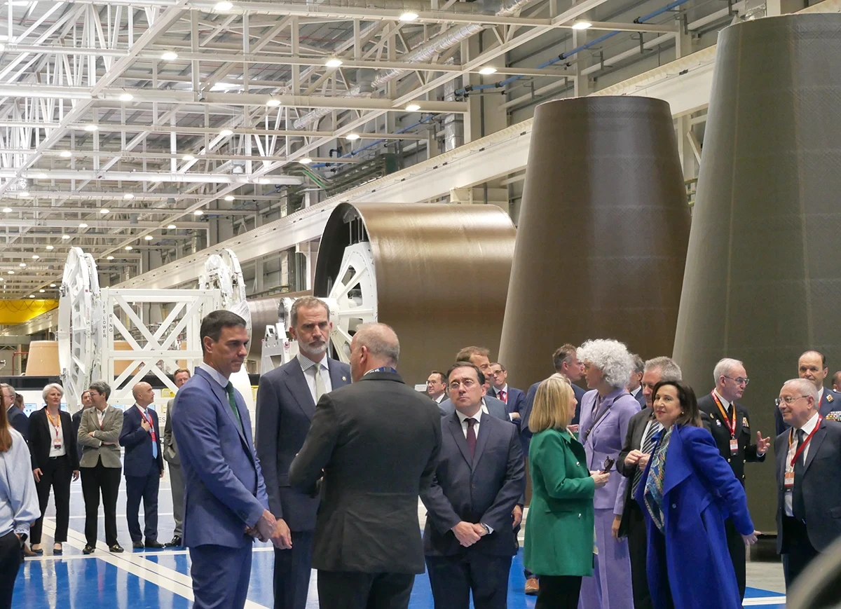 Nuevas instalaciones espaciales de Airbus en Getafe. Foto: Diego Gmez.