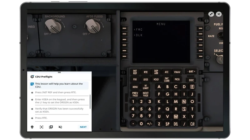 Virtual Airplane de Boeing. Foto: Boeing