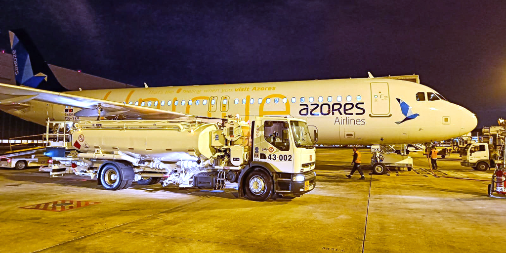 Azores Airlines realiza su primer vuelo con un 39 de SAF Noticias
