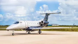 Phenom 300 EASC Across. Foto: Embraer