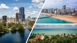 Imgenes de Orlando, Recife y Fortaleza. Foto: Iberia