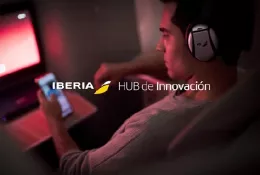 Ilustracin del HUB de Innovacin de Iberia. Foto Iberia
