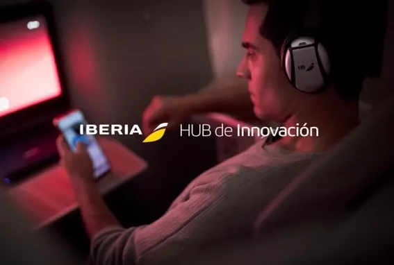 Ilustracin del HUB de Innovacin de Iberia. Foto Iberia