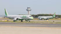 Aviones de binter en pista. Foto: Binter