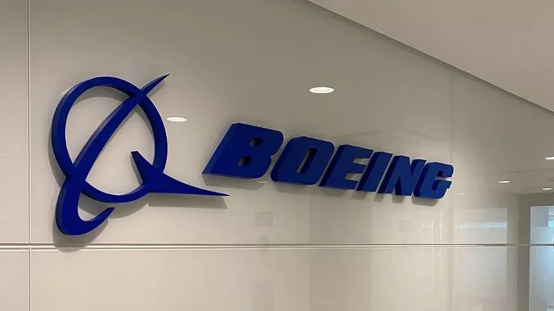 Cartel de Boeing. Foto: Boeinig