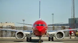 Avin 737 MAX de Norwegian. Foto: Norwegian
