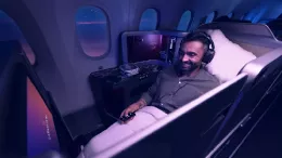 Cabina Premium Business de Latam Airlines. Foto: Latam