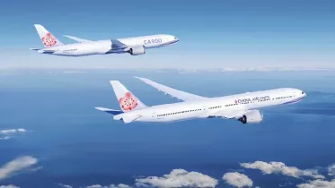 Aviones de la familia Boeing 777X de China Airlines. Foto: Boeing