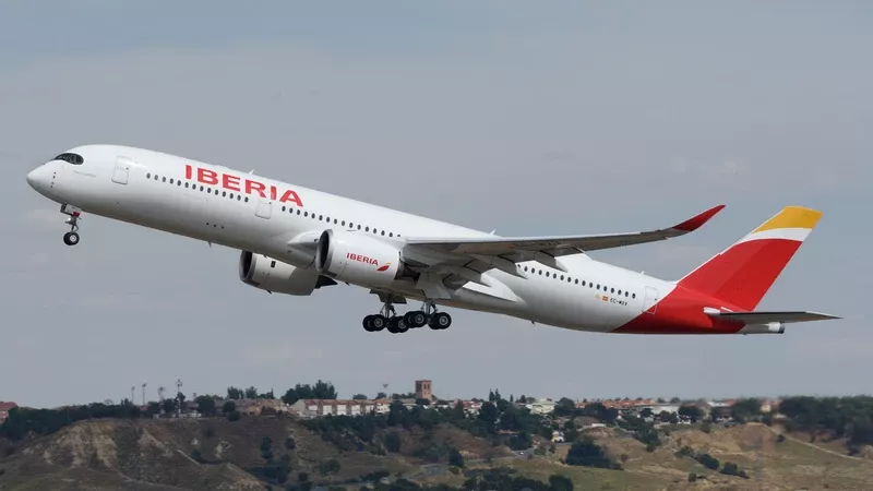 Airbus A350-900 de Iberia.