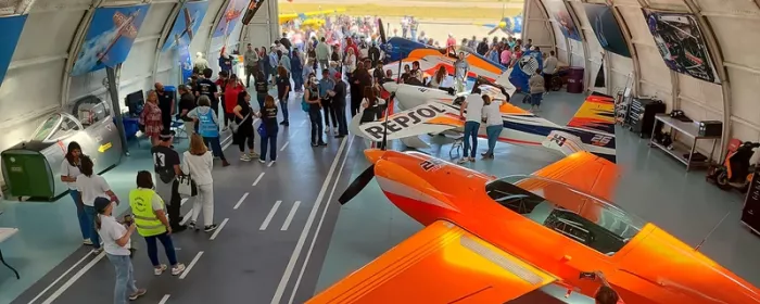 Jornada inclusiva de Aviacin Sin Fronteras en Casarrubios
