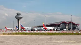 Aeropuerto Madrid-Barajas. 