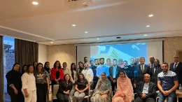 Foto de grupo del Workshop de Binter en Agadir. Foto: Binter