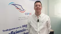 Pablo Poza, comandante de lneas areas y portavoz del Colegio Oficial de Pilotos de la Aviacin Comercial. Foto: COPAC 