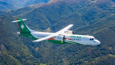 ATR 72-600 de UNI Air. Foto: ATR