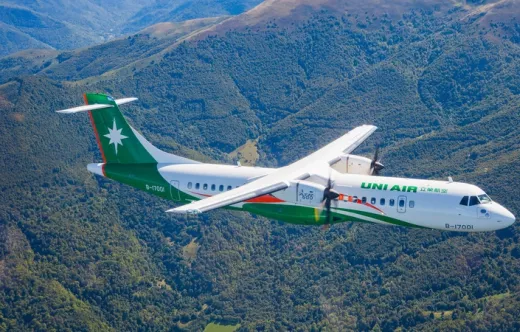 ATR 72-600 de UNI Air. Foto: ATR