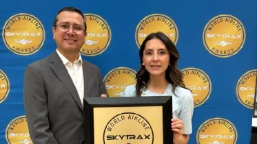 JetSmart gana el premio Skytrax a la Mejor Aerolnea de Bajo Costo de Sudamrica.