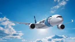Airbus A350 de Egyptair. Foto: Airbus