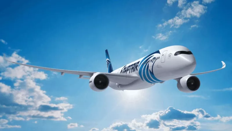 Airbus A350 de Egyptair. Foto: Airbus