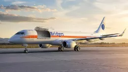 Un Embraer E190F del que Bridges Air Cargo ser el primer operador. Foto: Embraer