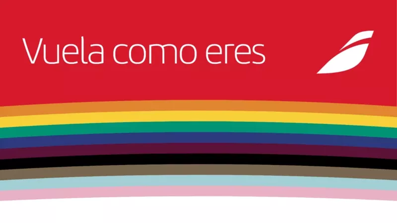 Imagen de la campaa Vuela como eres de Iberia. Foto: Iberia