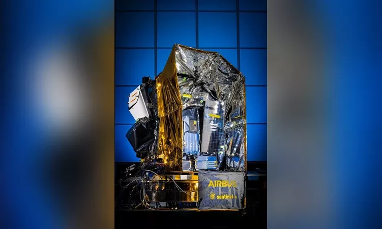 Sentinel-4 a bordo del Meteosat MTG-S1. Foto: Airbus