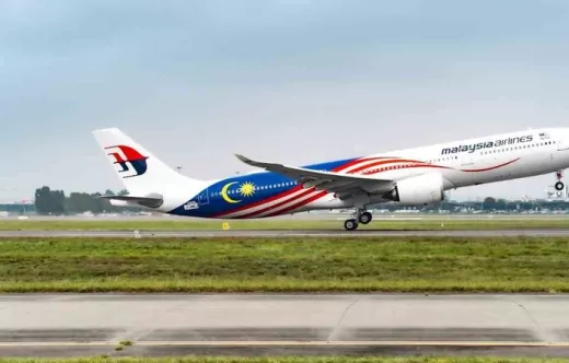 Aeronave de Malaysia Airlines. Foto: Malaysia Airlines