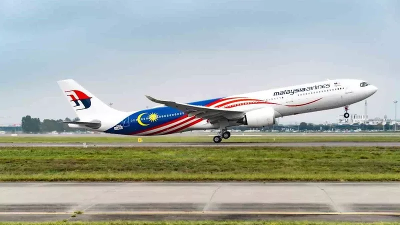 Aeronave de Malaysia Airlines. Foto: Malaysia Airlines