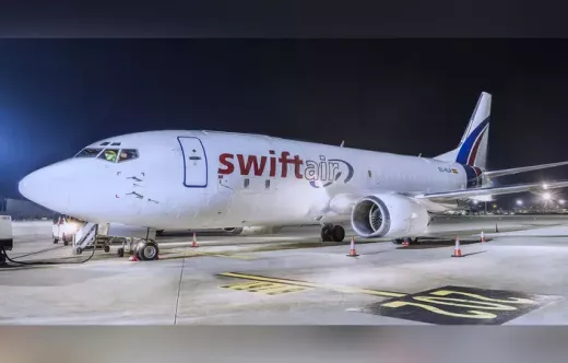 Avin de la aerolnea Swiftair. Foto: Swiftair