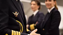Fotografa de archivo de pilotos de Iberia. Foto: Iberia