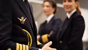 Fotografa de archivo de pilotos de Iberia. Foto: Iberia