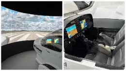 El nuevo simulador de DA-42NG de la escuela CESDA.
