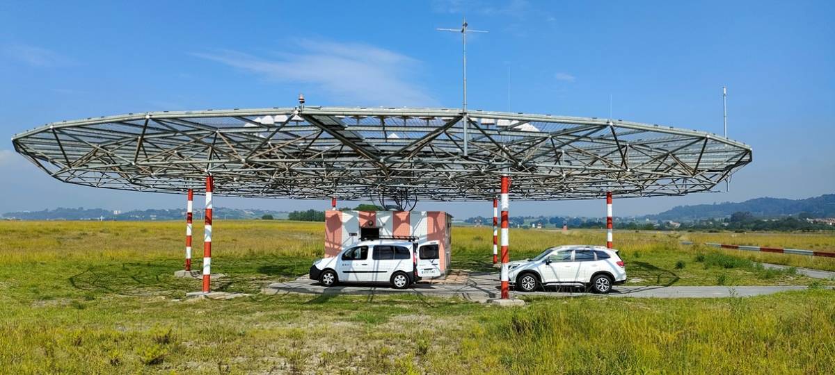 El nuevo DVOR del aeropuerto de Bilbao. (foto: ENAIRE)