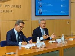 Presentacin del informe. (foto: Andaluca Aerospace)