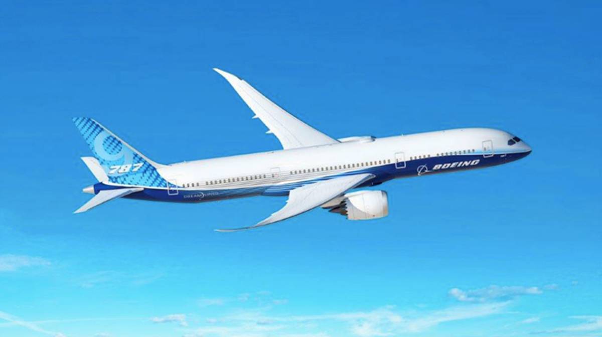 Un avin comercial de Boeing. (foto: Boeing)