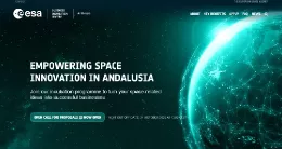 Programa de incubacin de empresas aeroespaciales de la ESA BIC Andaluca. Foto: Captura de pantalla de la web de la ESA BIC Andaluca
