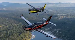 Aviones turbohlice TBM y Kodiak. Foto: Daher