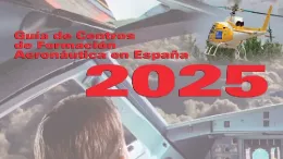 Portada de la Gua 2025 de Centros de Formacin Aeronutica en Espaa